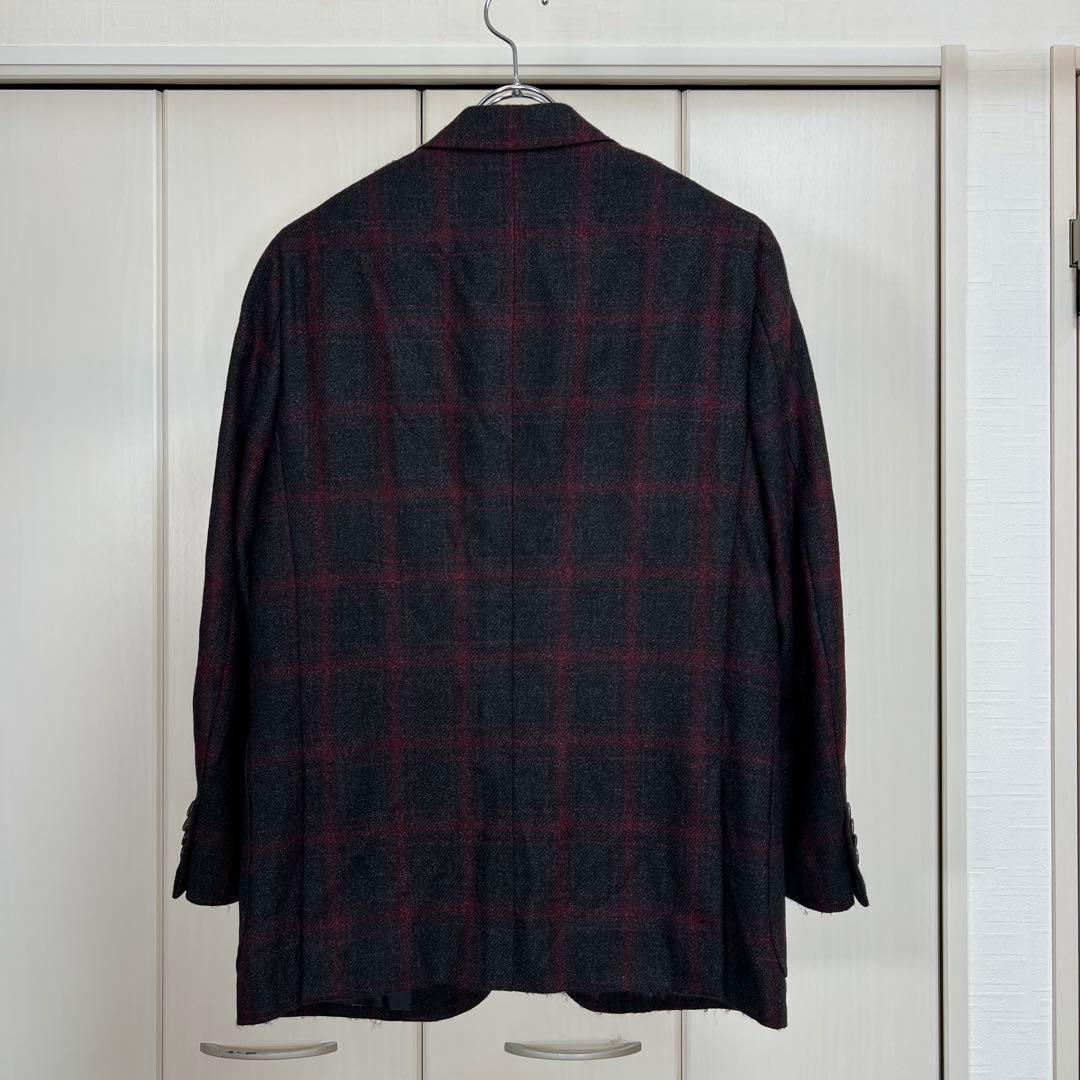 ISAIA 2022 CORTINA チェック ジャケット 美品 46