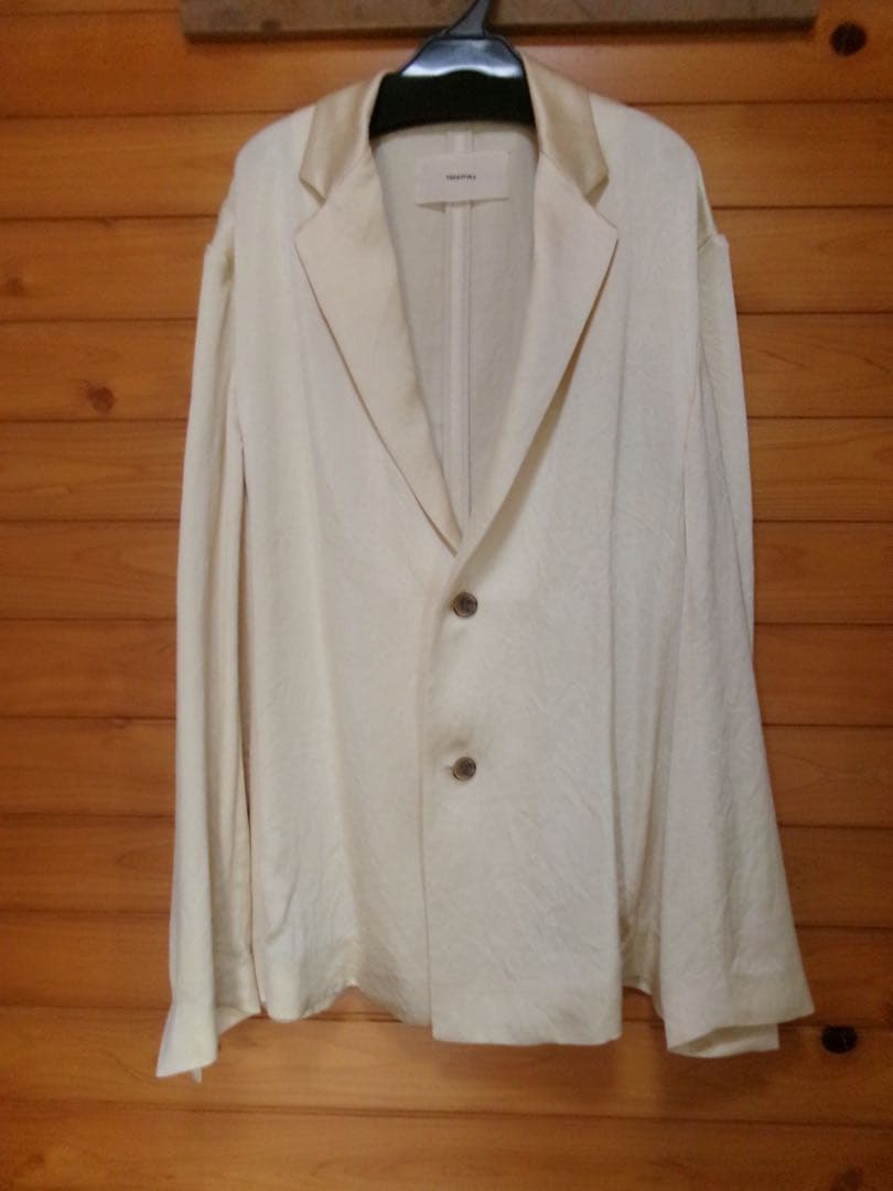 【新品】TODAYFUL トゥデイフル サテン ジャケット アイボリー 38