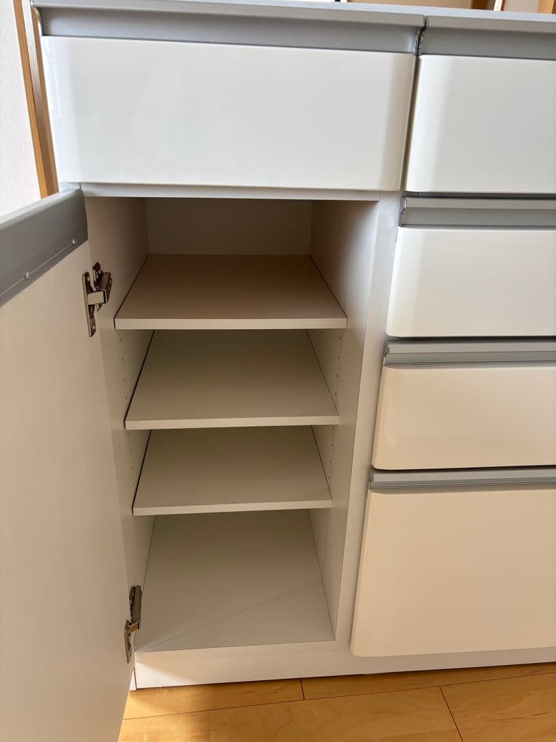 ニトリ　食器棚　キッチンボード 120cm 【宮城直接引き取り可】