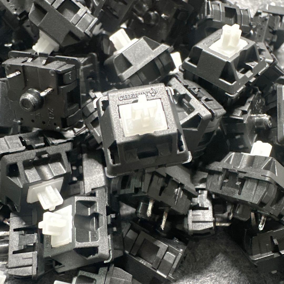 Cherry MX Clear軸 3pin 100個【おまけ付属】