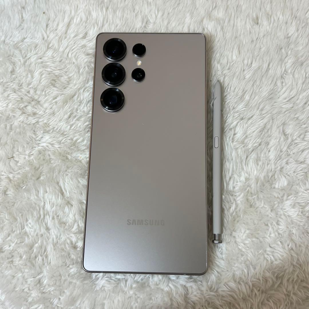★Galaxy S25 ultra 256GB チタニウムグレー a10