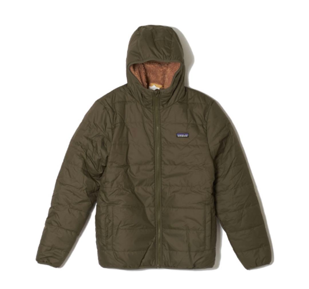 パタゴニア キッズ XL リバーシブルレディフレディフーディ