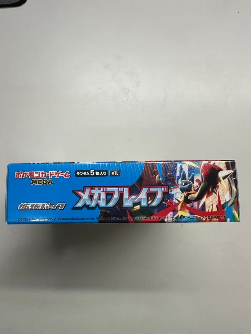 新品、未開封 ポケモンカードゲーム メガブレイブ シュリンク付き1BOX