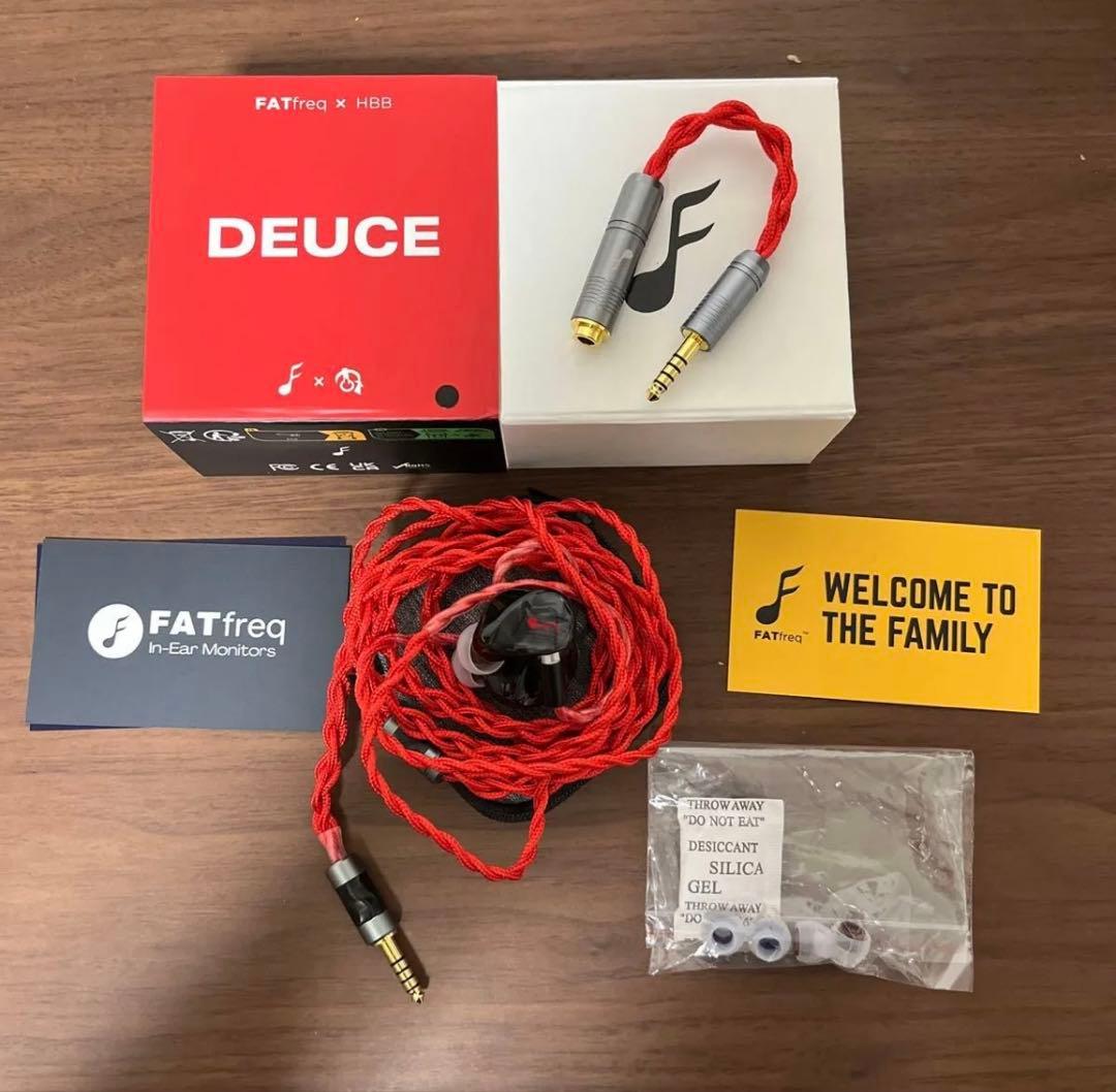 FATfreq × HBB DEUCE イヤホン　4.4mm