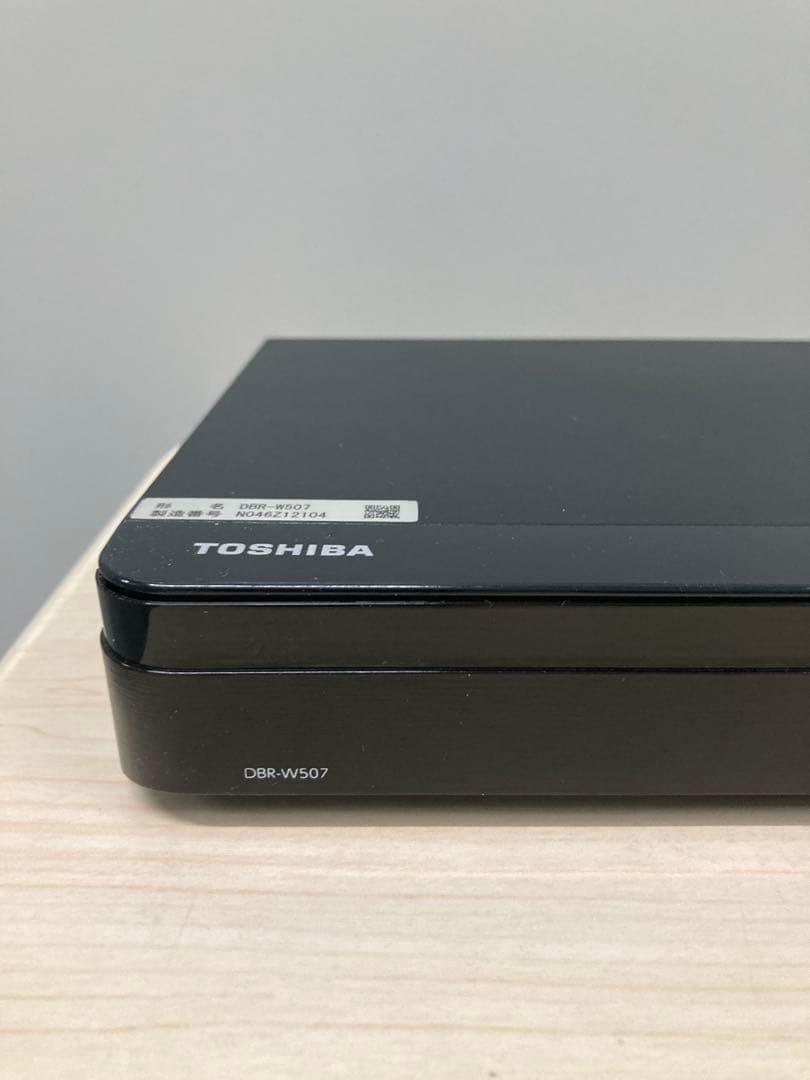 綺麗 リモコン美品 TOSHIBA REGZA DBR-W507