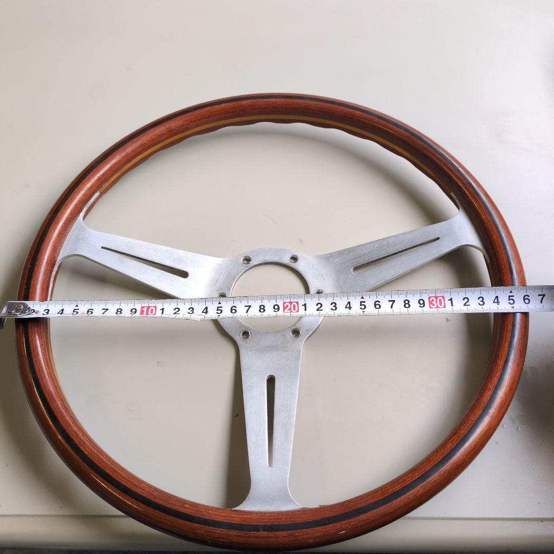 ナルデーウッドステアリング MADE IN ITALY36パイ