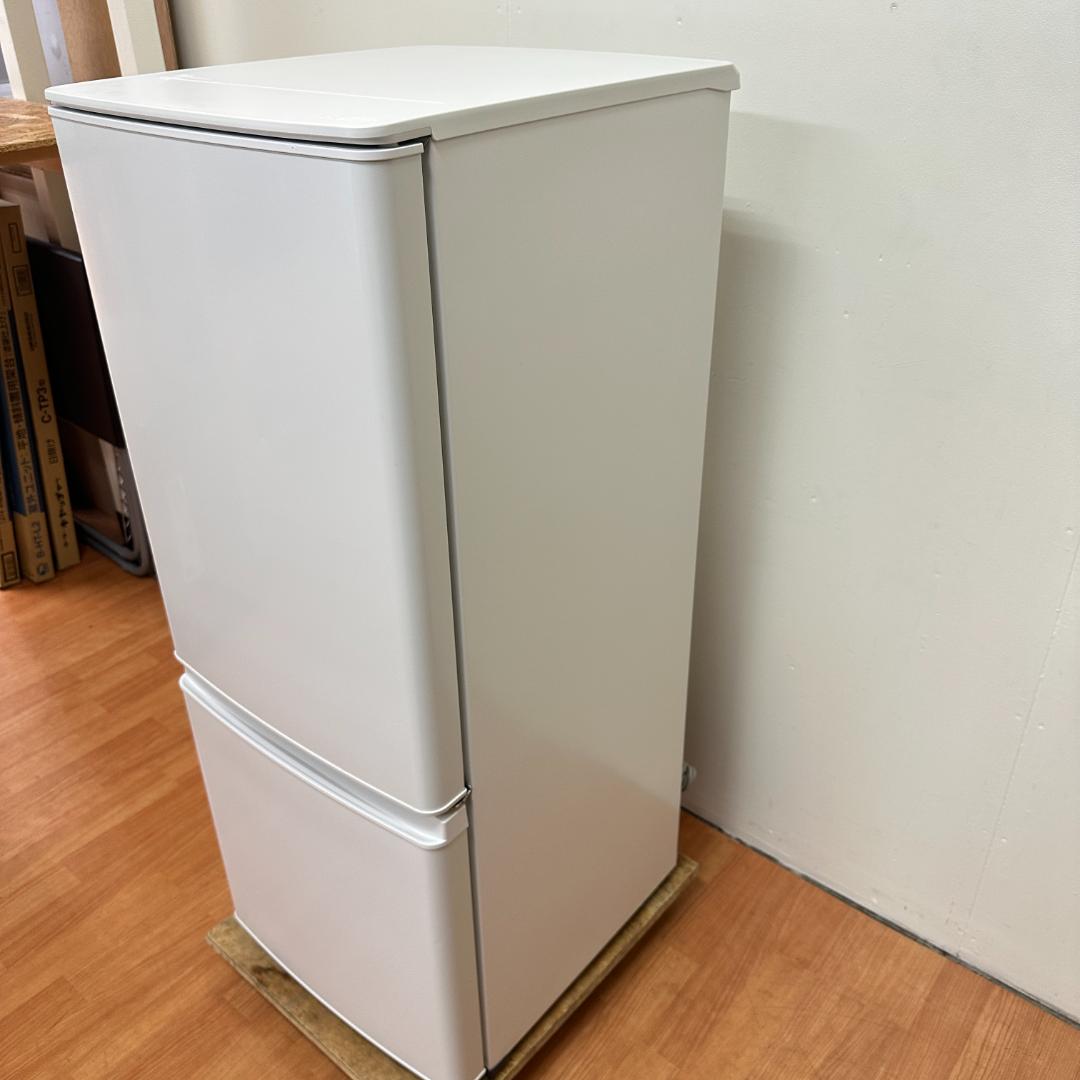 三菱 2ドア冷蔵庫 2021年製 146L 超美品 I22-03