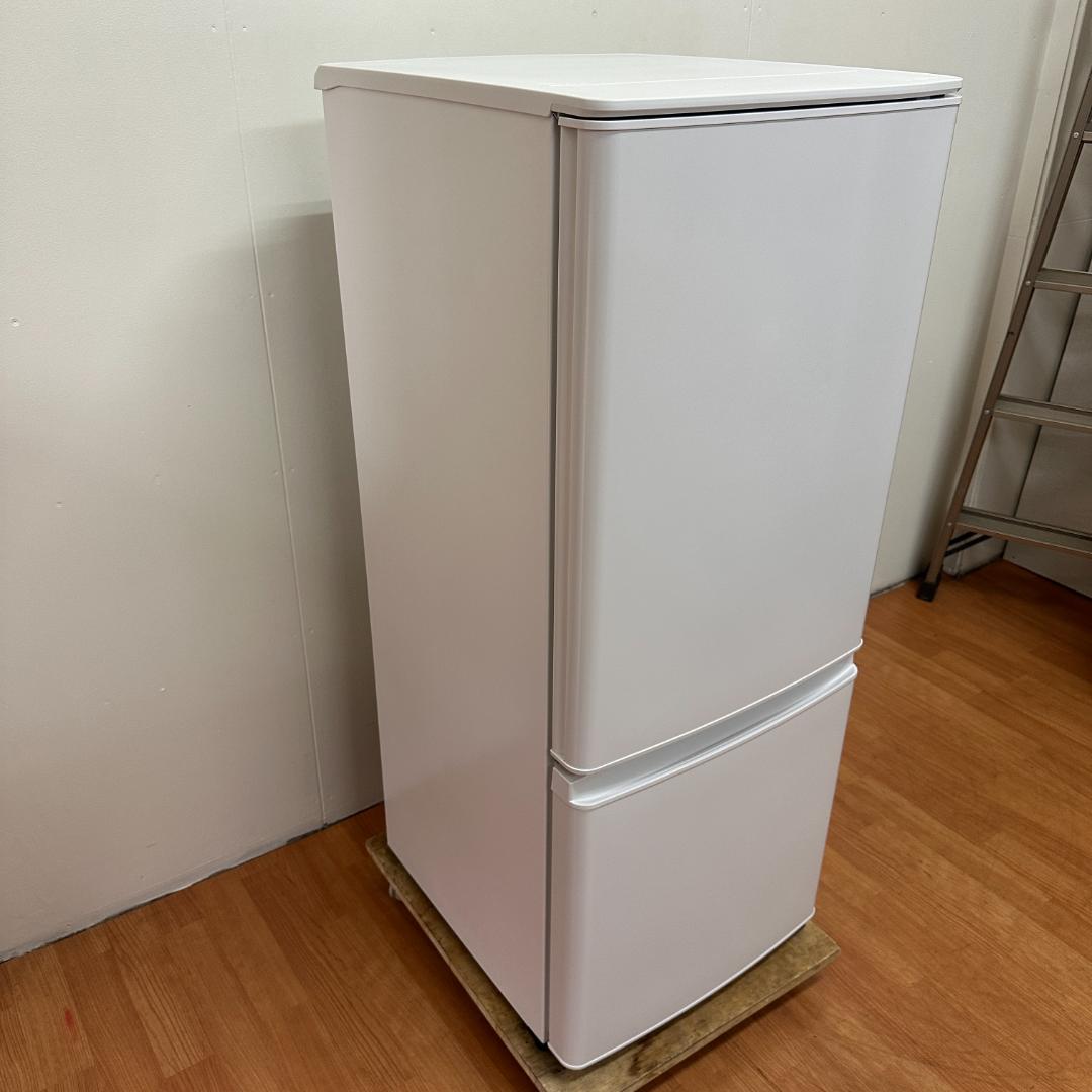 三菱 2ドア冷蔵庫 2021年製 146L 超美品 I22-03