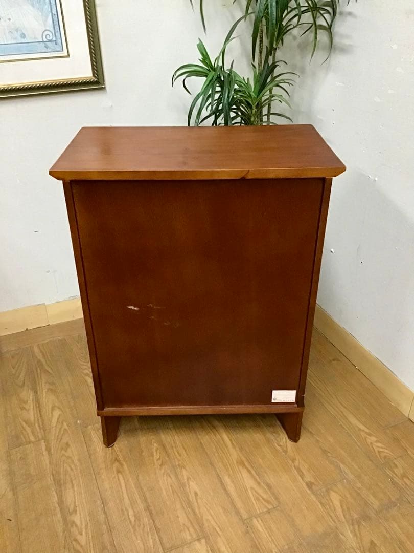 管297☆北欧アンティーク☆ベルクチェスト☆ラバーウッド