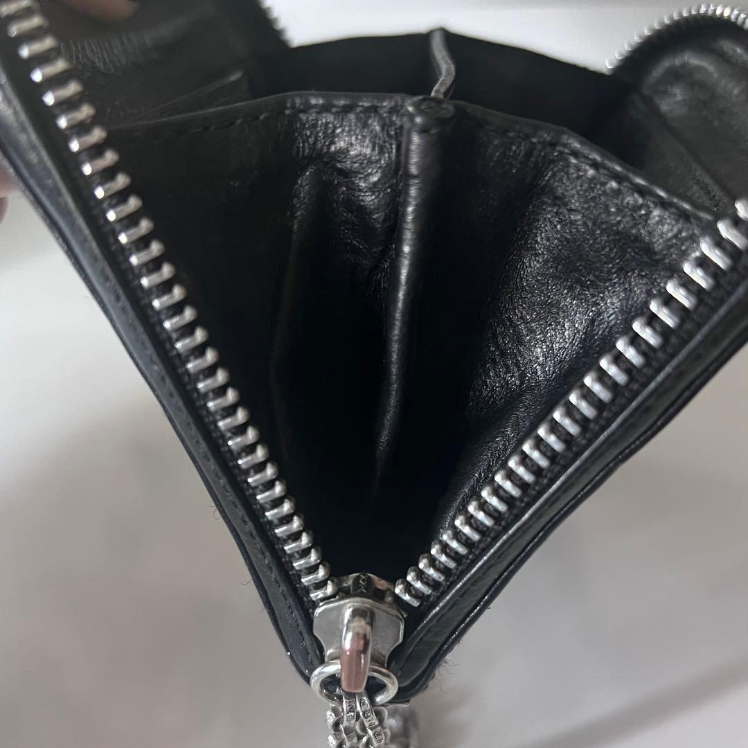 ★直営店購入正規品★クロムハーツ 3サイドジップ ピラミッド ウォレット 財布