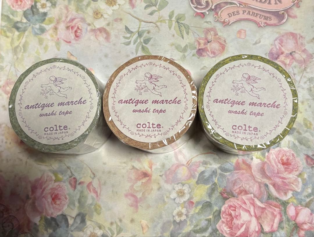廃盤　コルテ　マスキングテープ アンティークマルシェ