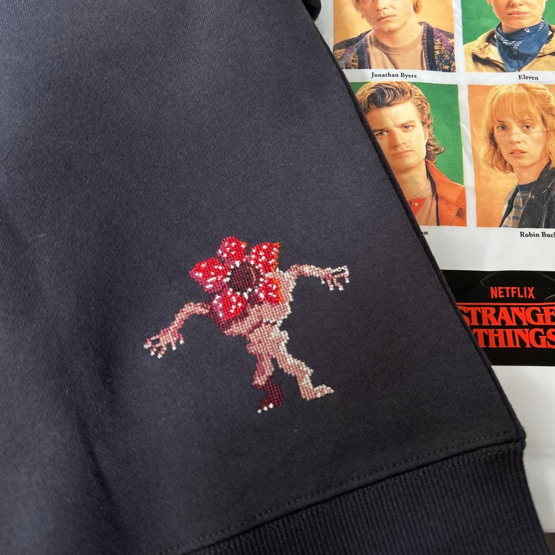 ストレンジャーシングス ニコアンド スウェットL