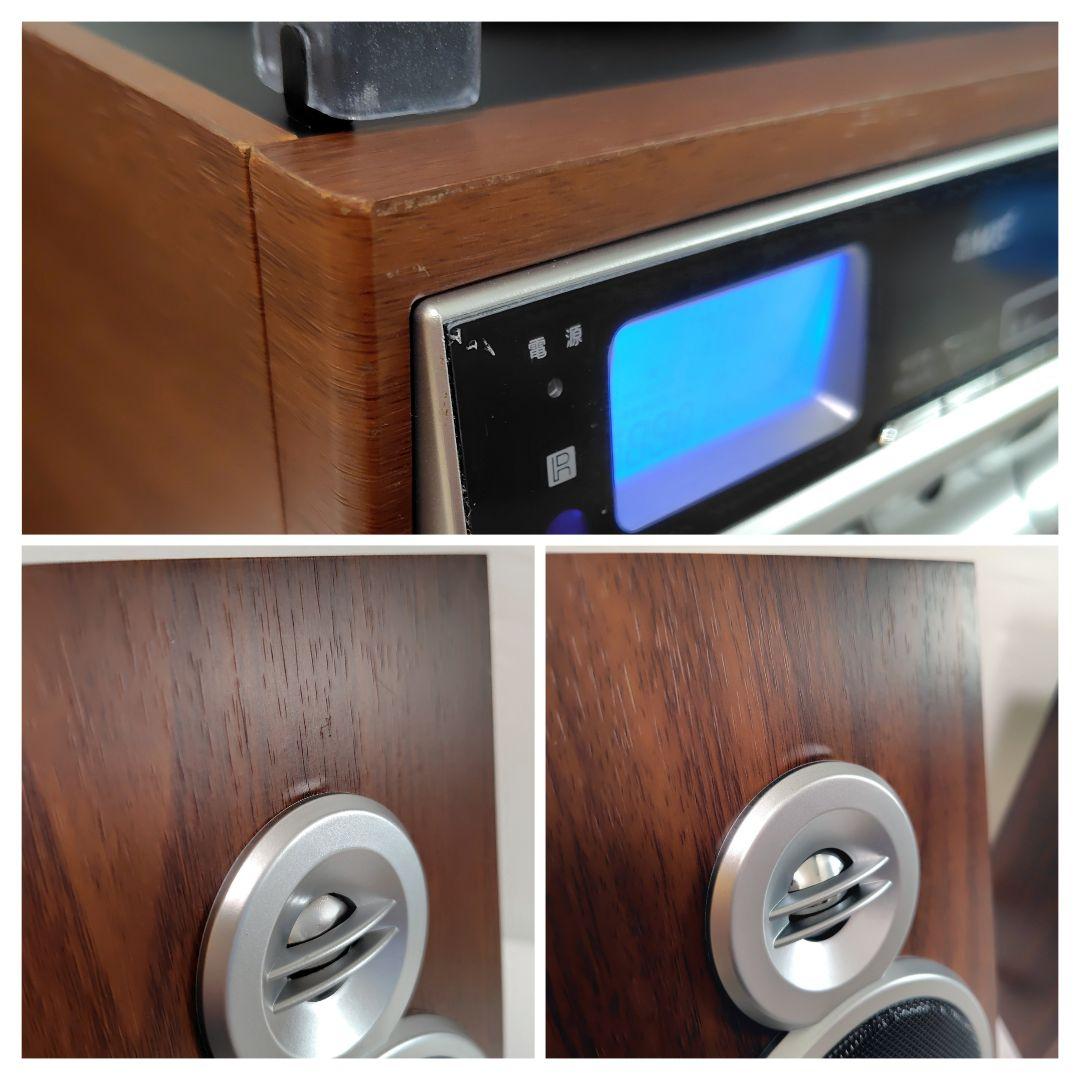 VERSOS マルチレコードプレーヤー ダブルカセット VS-M003 ベルソス