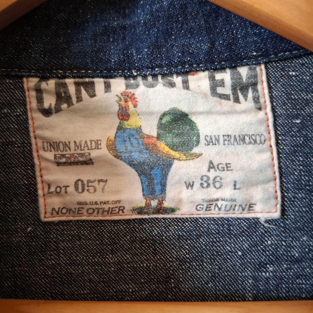 デニムカバーオールCANTBUS TEMキャントバステム デニムジャケット　36