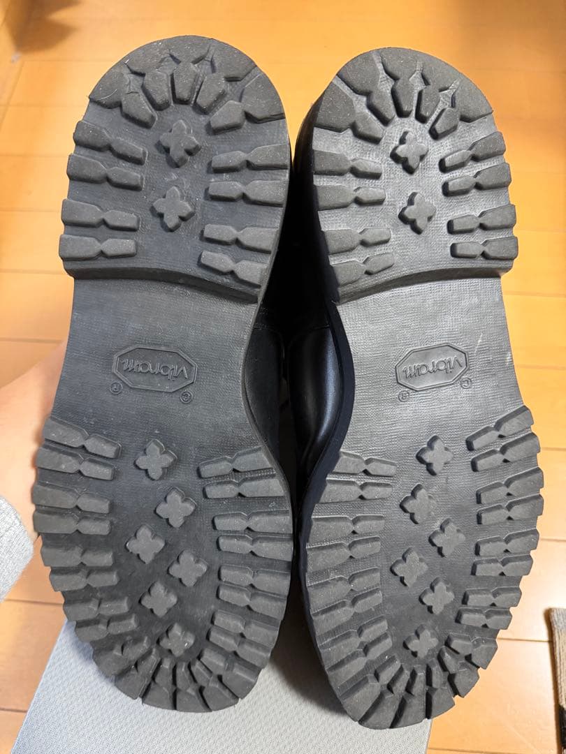 WH プレーントゥ　黒　干場スペシャル　サイズ8