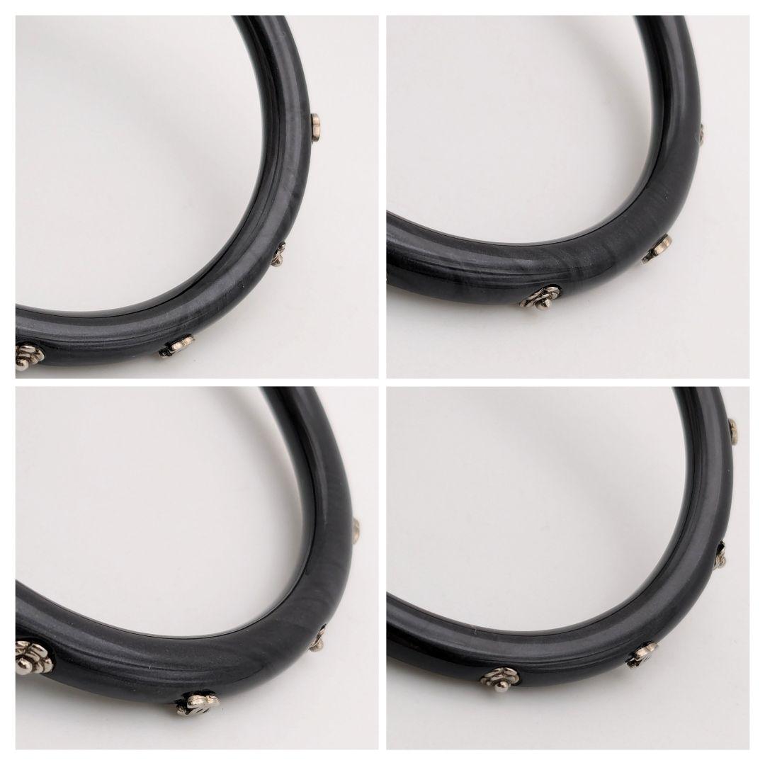 シャネル CHANEL ココマーク カメリア バングル ブレスレット