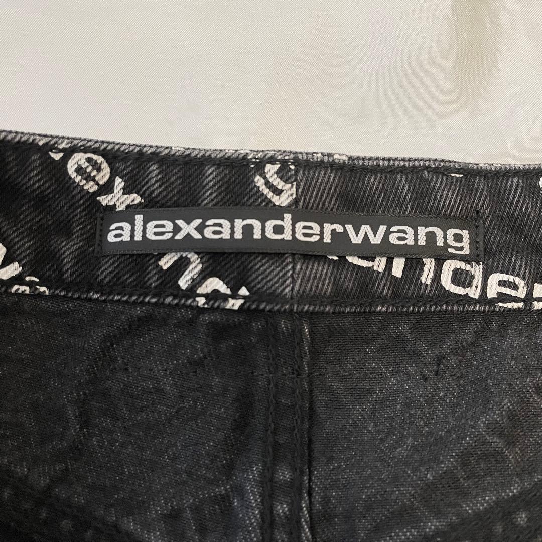 ■ alexander wang Bite ハイライズ ロゴ ショーツ ■