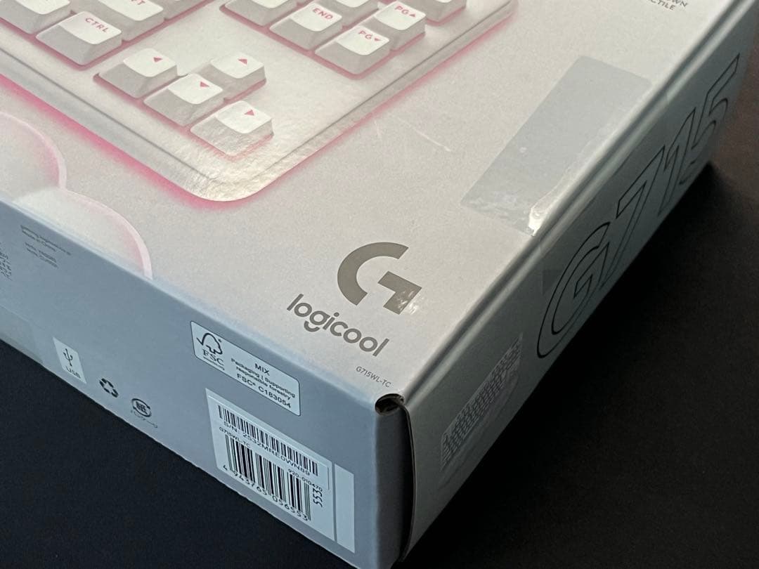 ロジクール G715 オーロラコレクション G715WL-TC新品未開封⭐︎