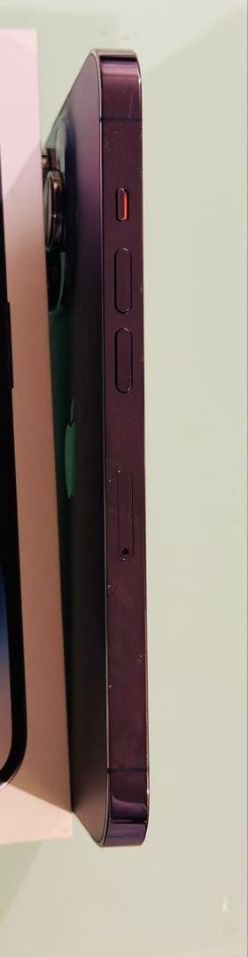 iPhone 14 Pro パープル 箱、ピン、アダプタ、ケーブル、イヤフォン付