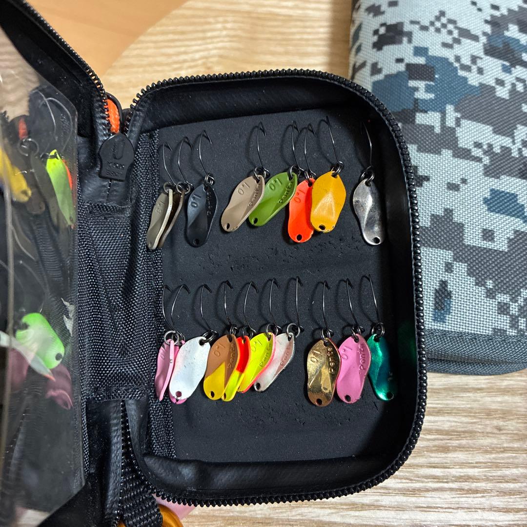 管理釣り場　スプーンセット売り