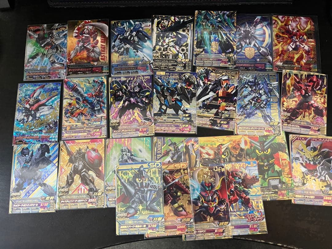 ガンダムトライエイジ　P約60枚まとめ売り