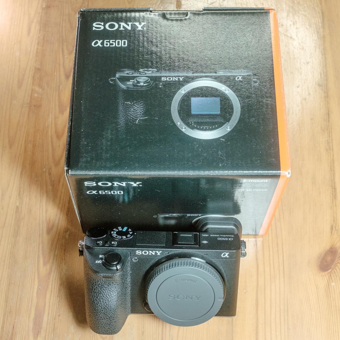 【良品】SONY α6500 ILCE-6500 バッテリー+2個つき
