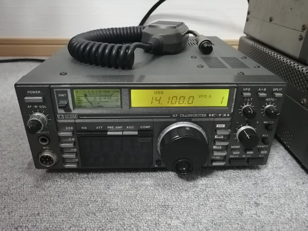 【渡辺岳】ICOM IC-731　無線機