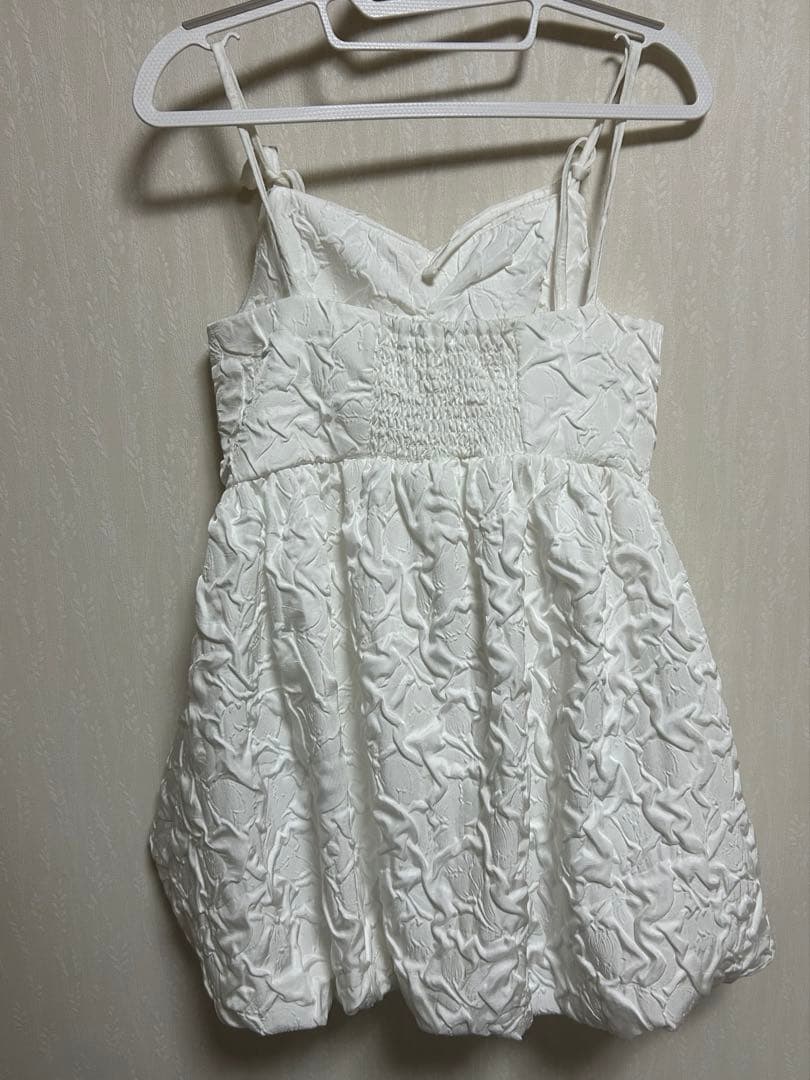 定価15600円 POPPY BALLOON CAMI TUNIC ホワイト