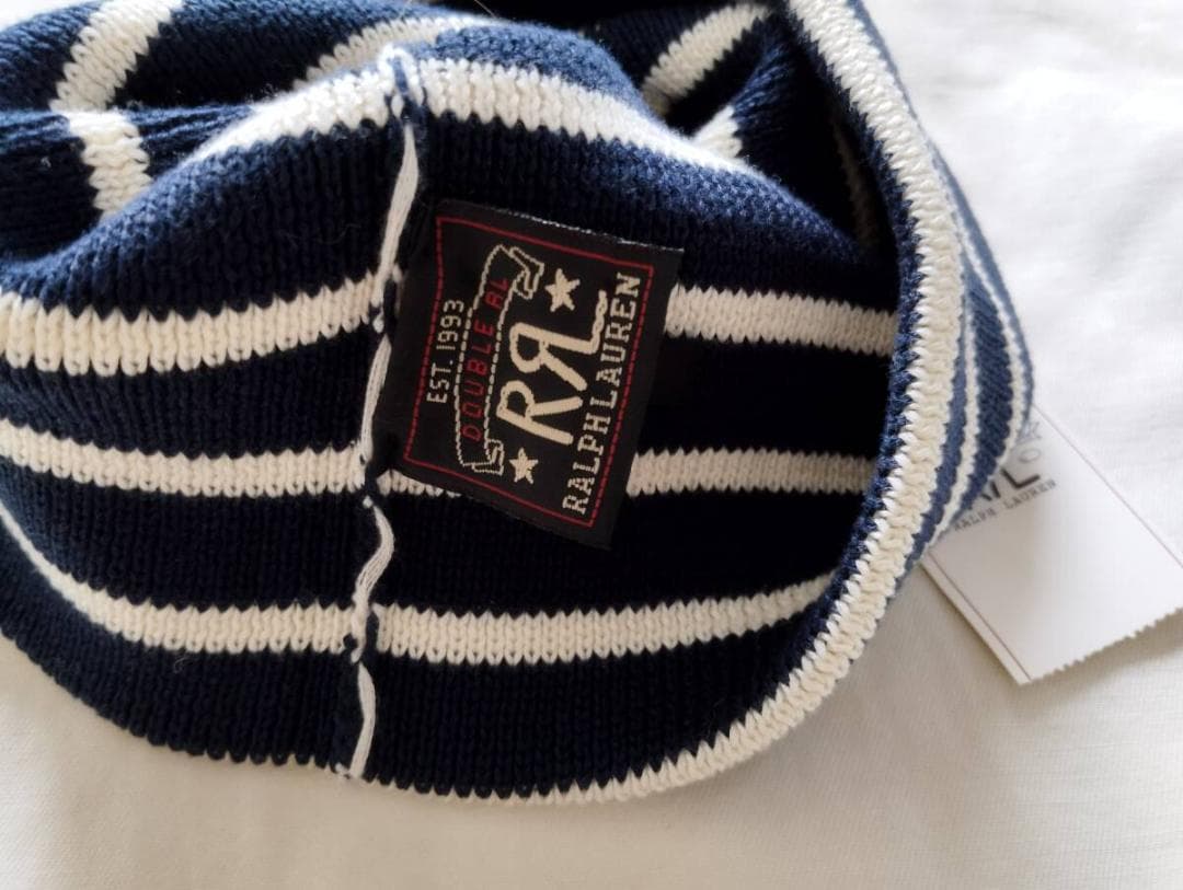 RRL ダブルアールエル US NAVY ワッチキャップ　ビーニー 未使用