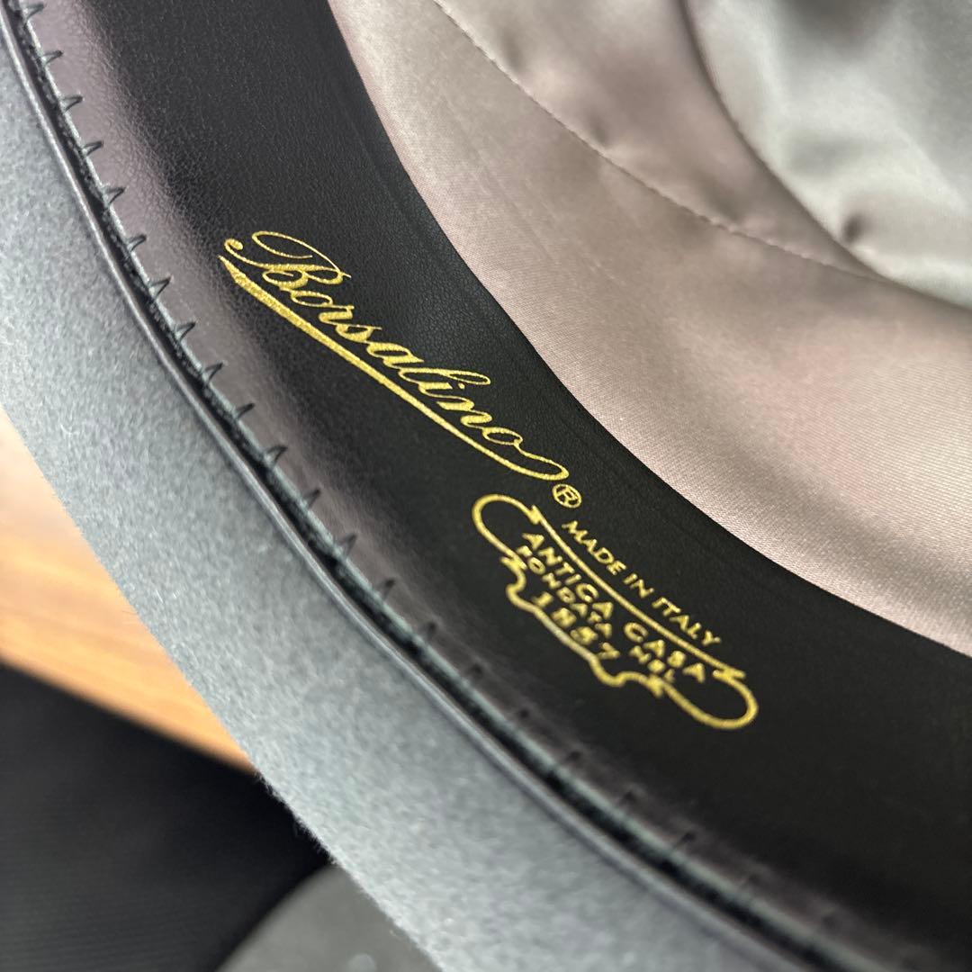 BORSALINO 　ボルサリーノ　390131　アレッサンドリア　62cm