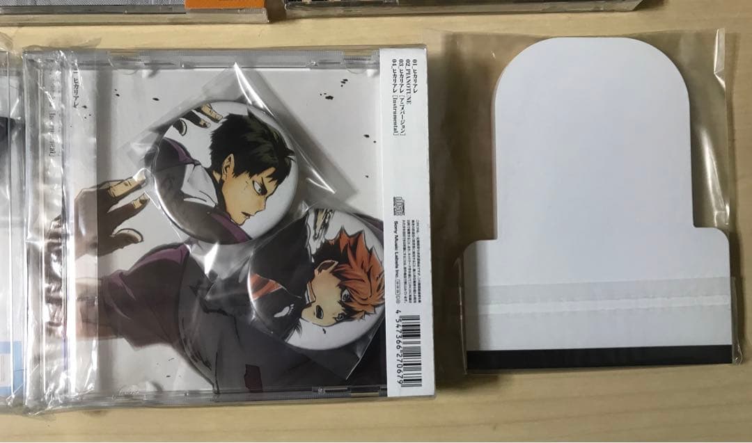 ハイキュー！！　CD・サントラ　6点　+　BD購入特典メモバッド