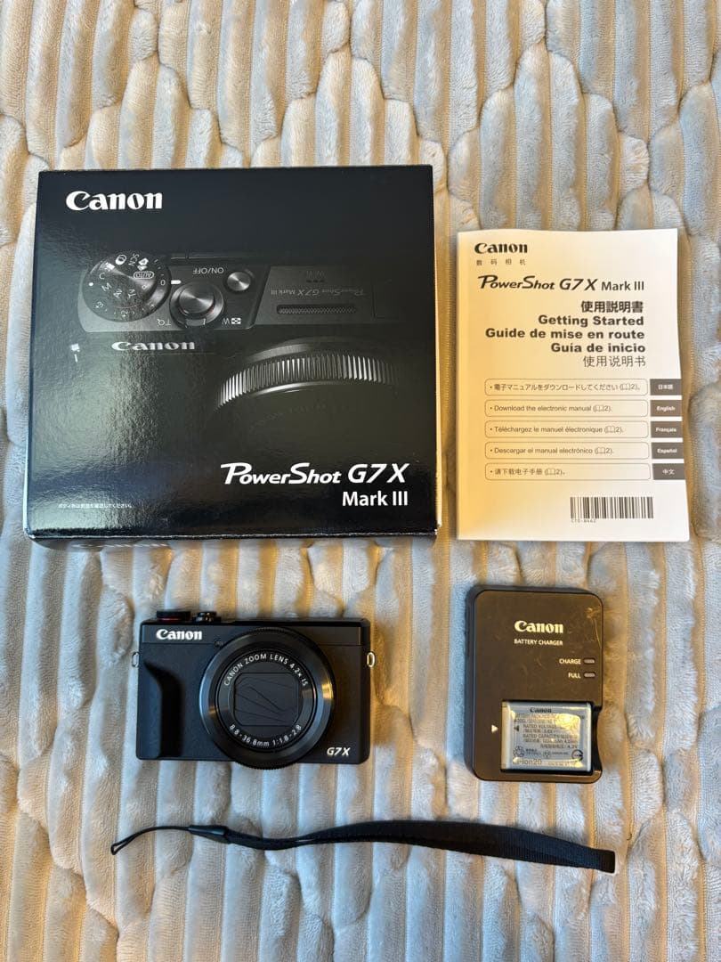 Canon PowerShot G7 X Mark III 美品・付属品完備