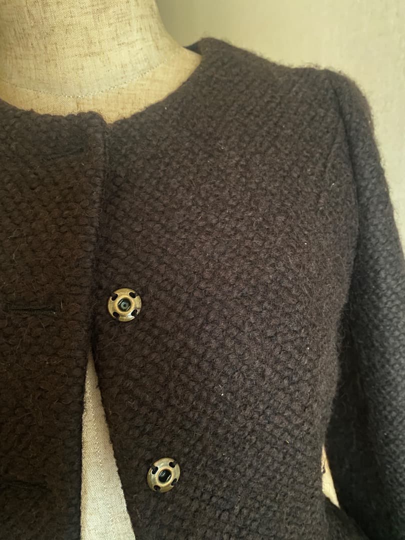 ドリス・ヴァン・ノッテン　黒 テーラードジャケット