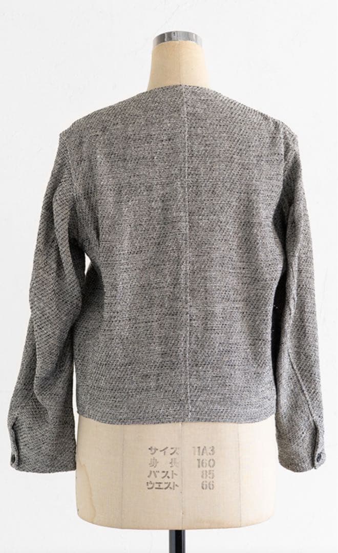 ジャケット・アウター AKIRAHAVERSACK SILK LINEN TWEED