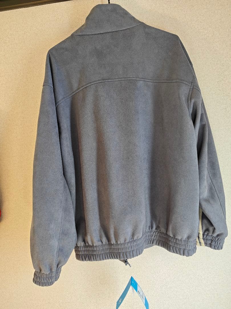 V*o様 中国限定 アディダス 蛇年トラック スエード ジャケット ダークグレー