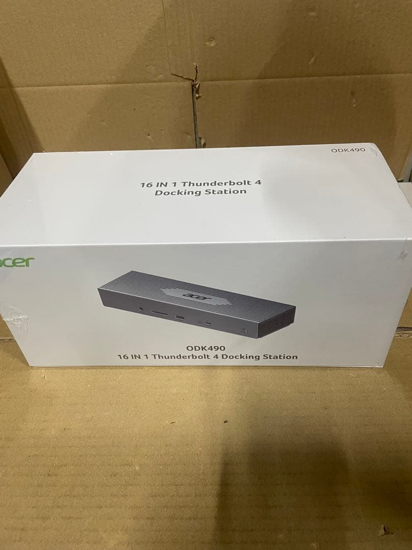 分配器・切替器 Acer Thunderbolt 4 Dockingstation ODK490