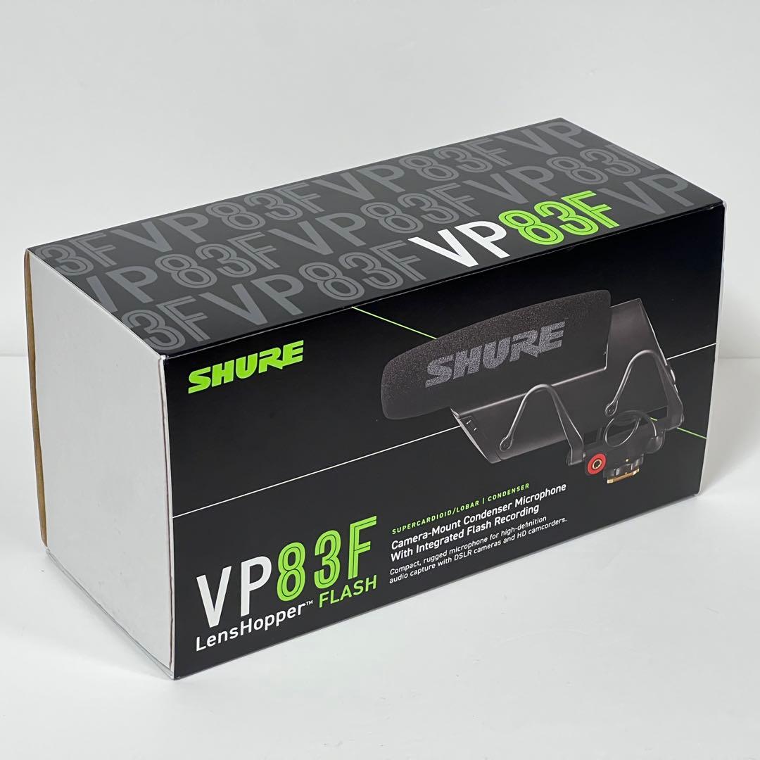 美品　SHURE カメラマウントマイクロホン（国内正規品）