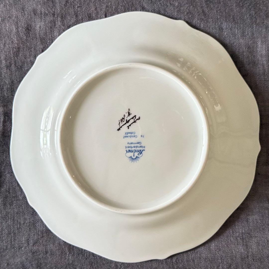 リンドナー　金縁　カーディナル　トリオ①　コバルト