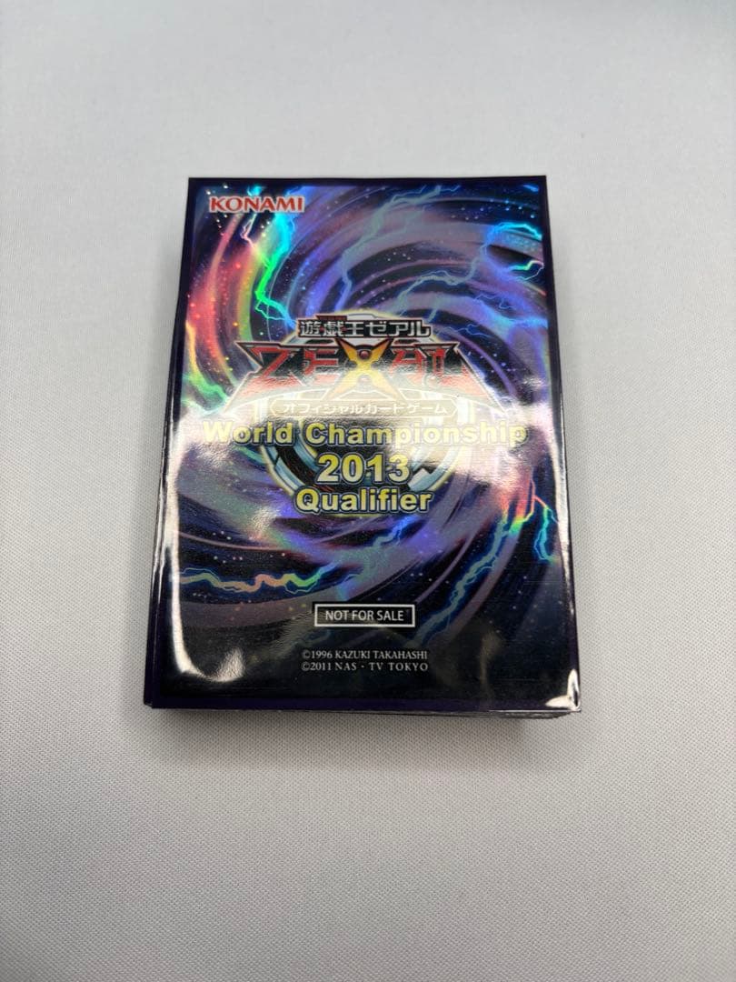 遊戯王　WCQ 2013 アジア　スリーブ　公式　大会配布　40枚