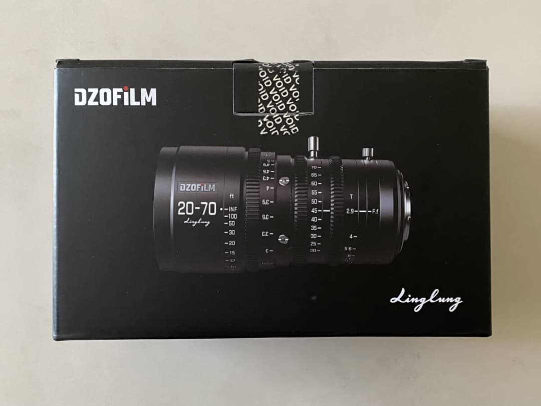 DZOFILM Linglung 20-70mm T2.9　ズームレンズ