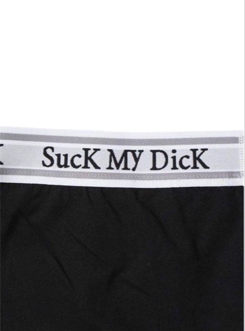 【Thug Club】 suck my dick ボクサーパンツ　2枚セット　S