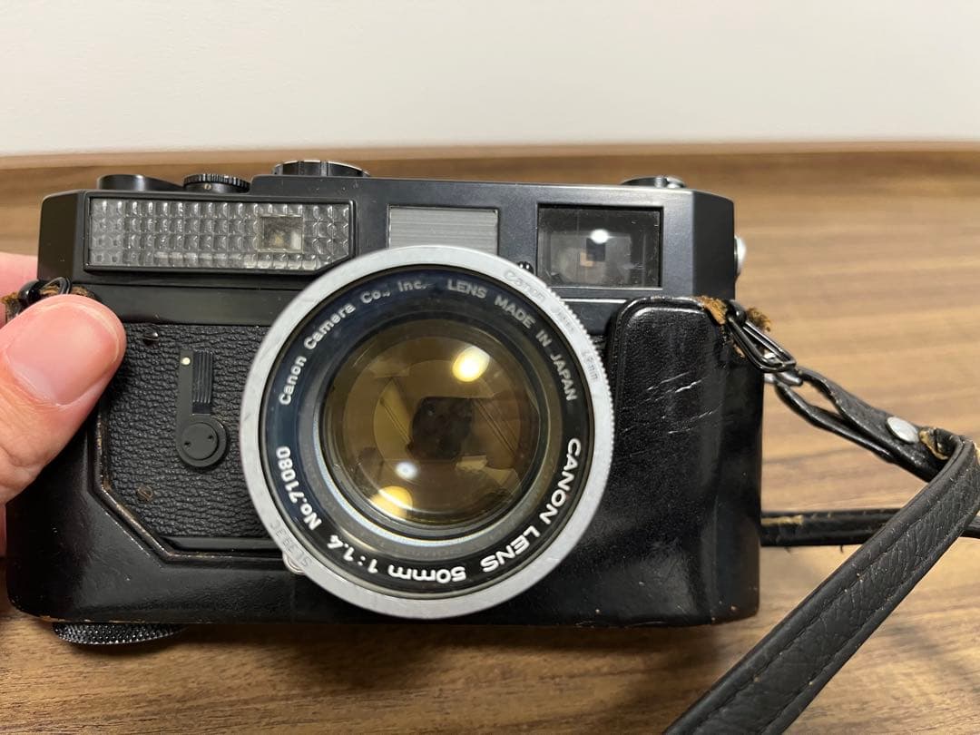 CANON Model 7 ブラック レンズセット(50mm 1:1.4)