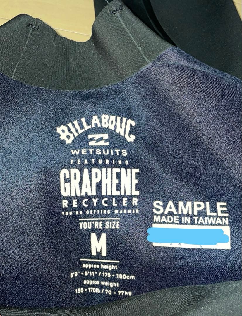 BILLABONG FEATURING GRAPHENE ウェットスーツ