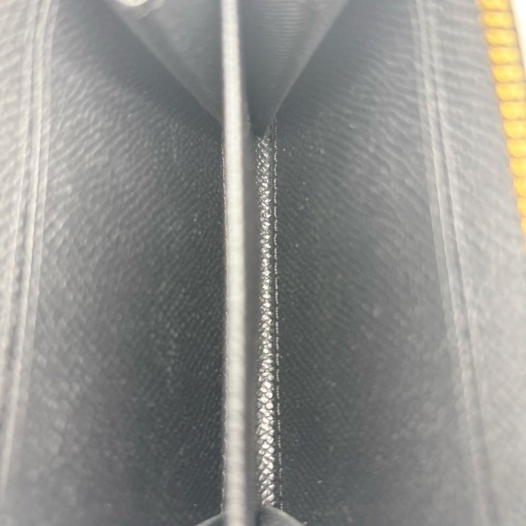 美品◎ コーチ ケース 小銭入れ ラウンドジップ YKK刻印 黒 レザー