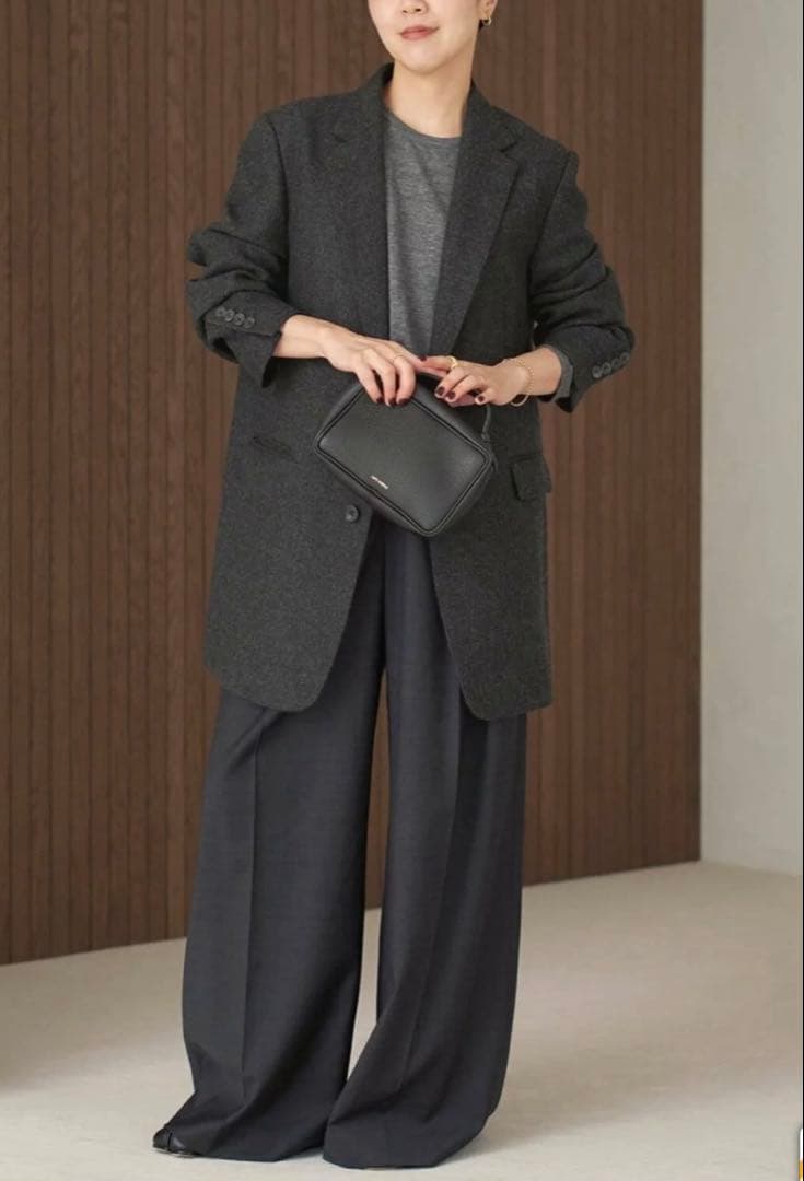 plage Big Tailored ジャケット ブラックA 36