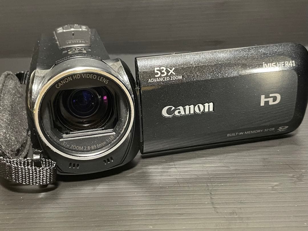 ⚪︎ Canon キャノン IVIS HFR41 HD ビデオカメラ　Wバッテリー