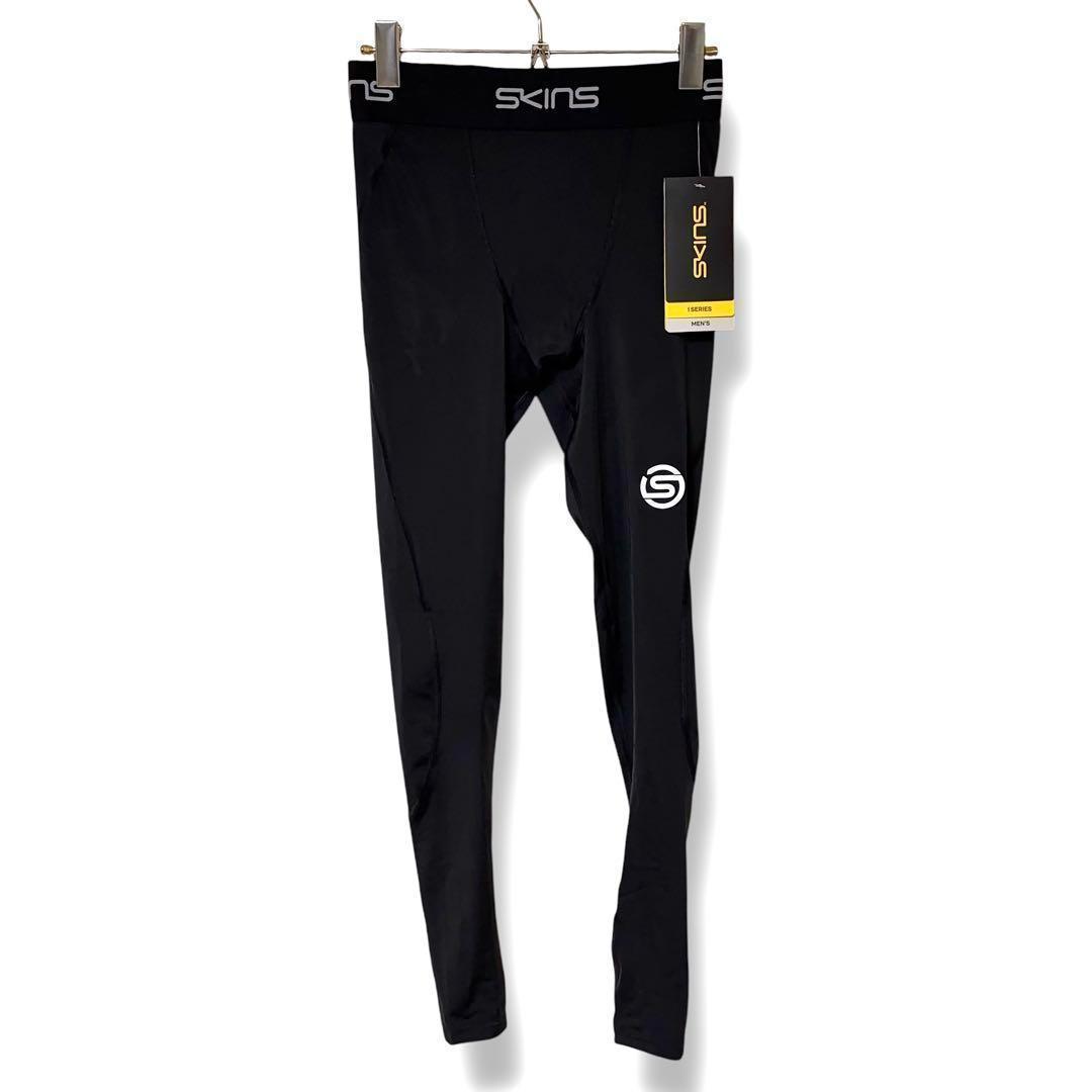 [新品] スキンズ SERIES-1 サポート ロングタイツ ブラック Lサイズ