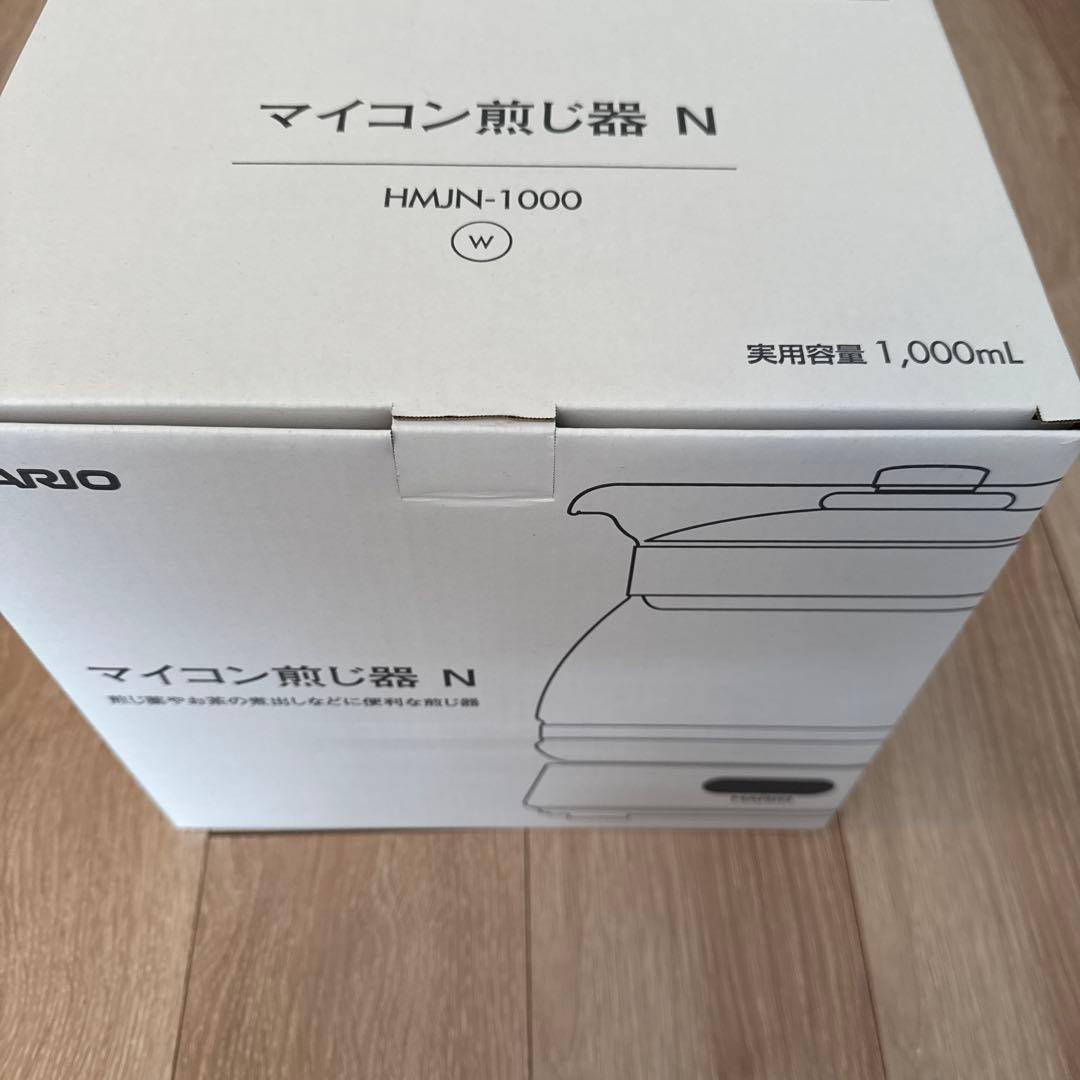 HARIO 電気ケトル HMJN-1000 1000mL ホワイト