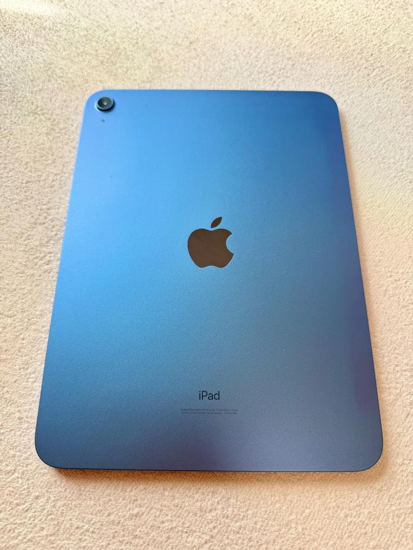 【美品】iPad 第10世代 Wi-Fi 64GB ブルー（バッテリー100％）