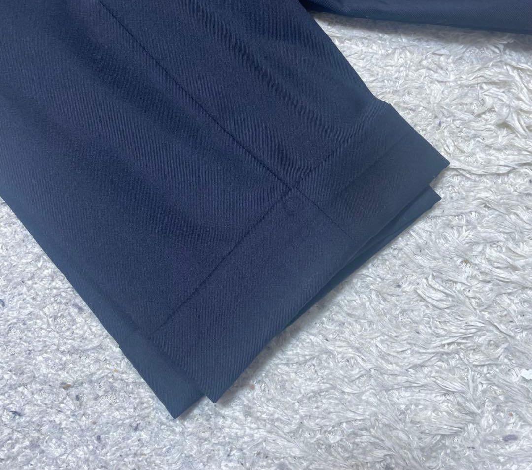 【美品】CANONICO オーダースーツ　セットアップ　ダブル　背抜き